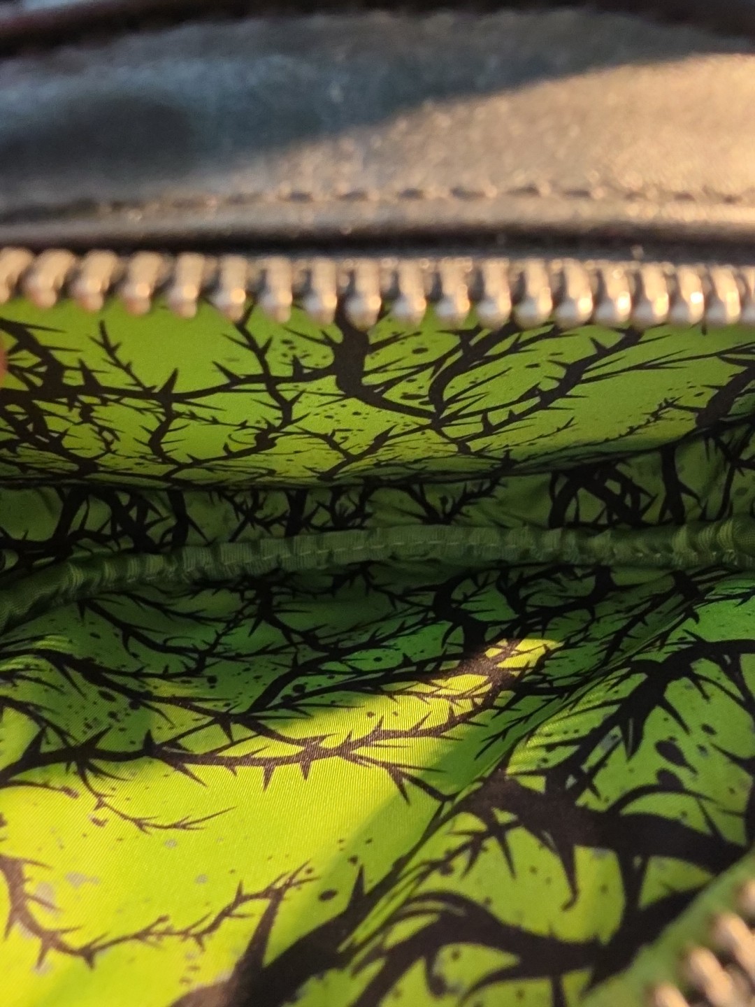 Loungefly Disney Villains Maleficent Dragon Sequin Snow Globe Mini Backpack