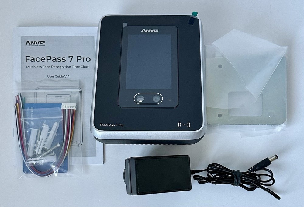 ANVIZ FacePass 7 Pro Biometric Clock Touch-less Face Recognition Time Clock
