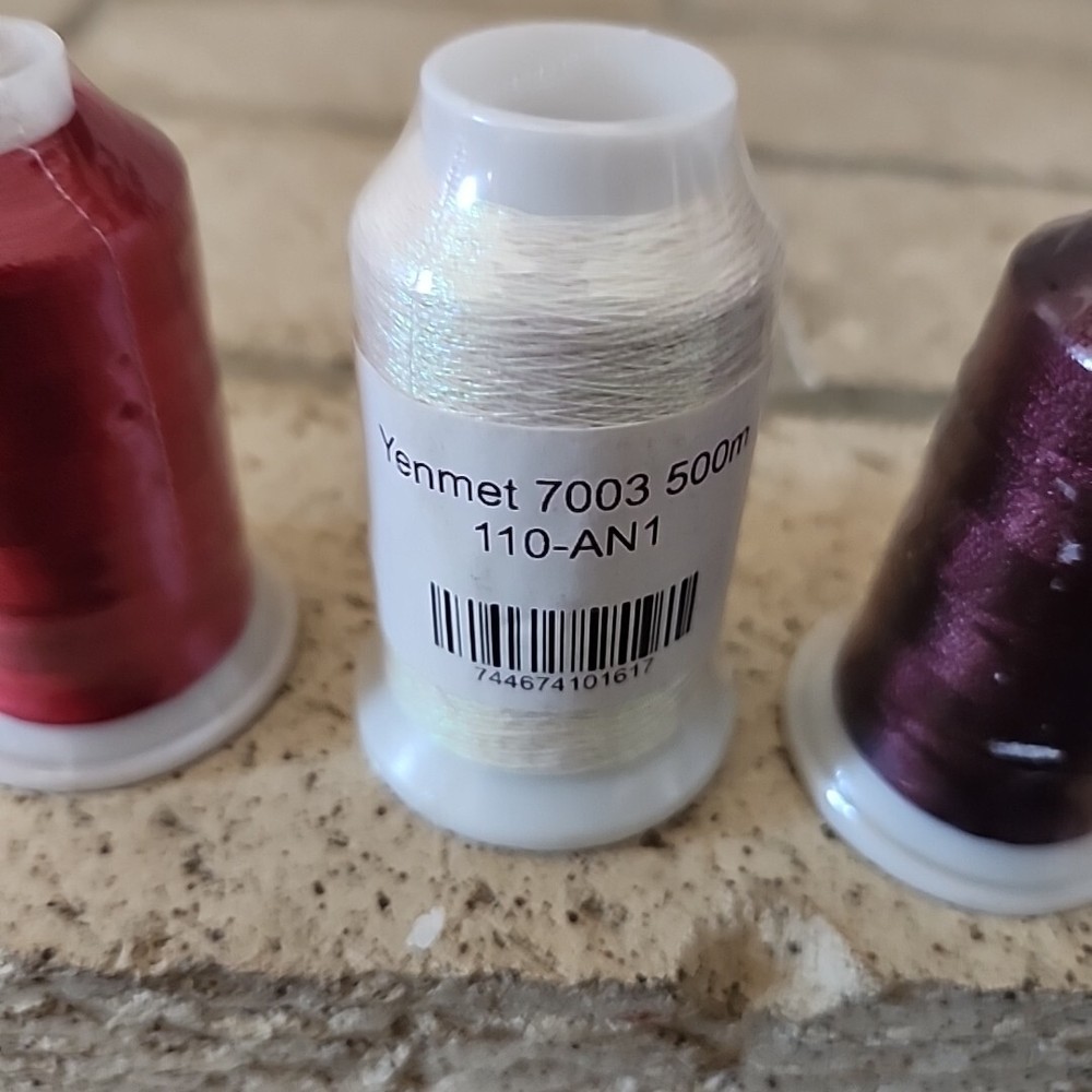 7 Spools Machine Embroidery Thread..Simthread, Unbranded