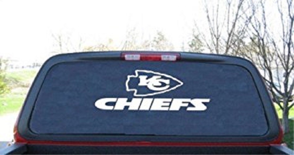 KC Kansas City Chiefs Window Sticker Vinyl Decal any size any color