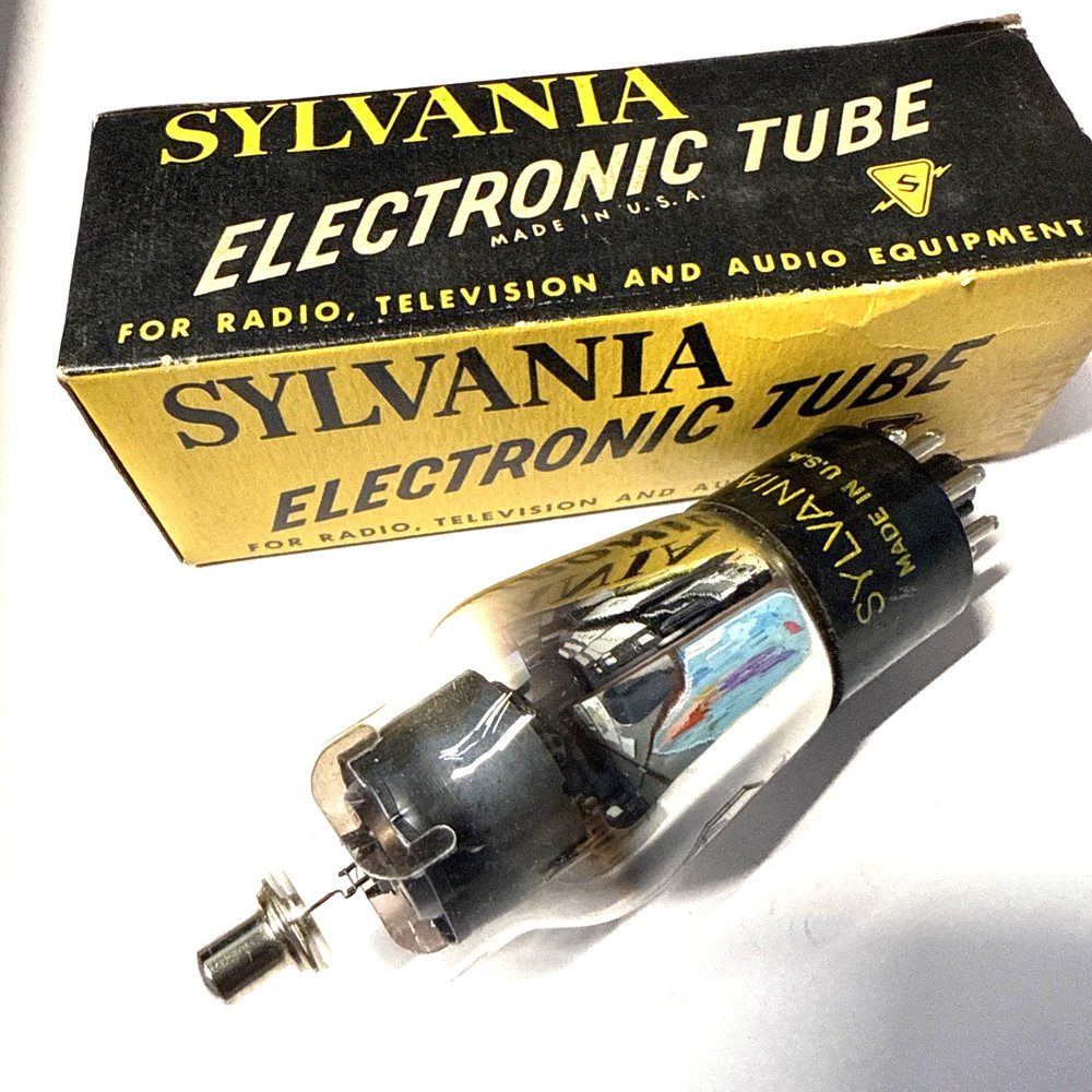 electron tube 6K7G by SYLVANIA NOS