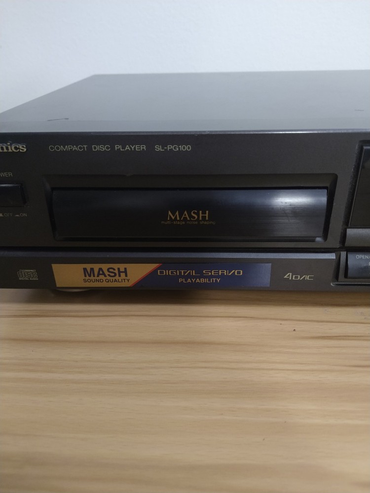 Technics SL-PG100 Compact Disc Player - No Remote -UNTESTED - see description