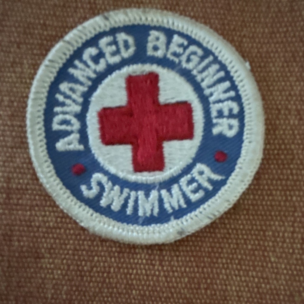 Red Cross Advanced Beginner Swimmer Patch