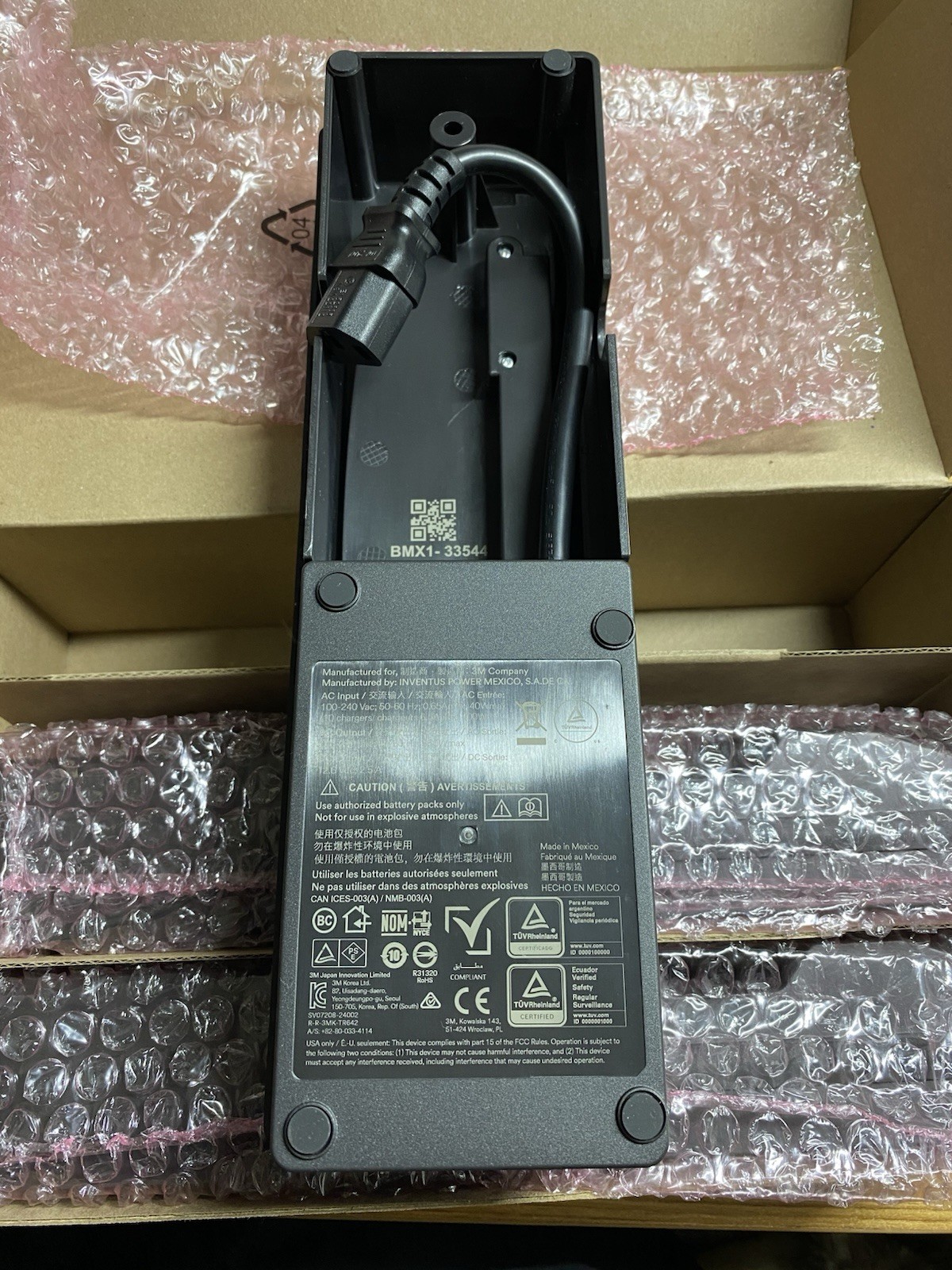 3M Versaflo Battery Charger TR-642 for Versaflo TR-600/800