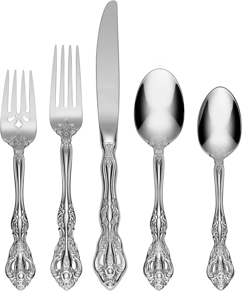 Oneida MICHELANGELO Stainless Flatware - 5pc Place Setting