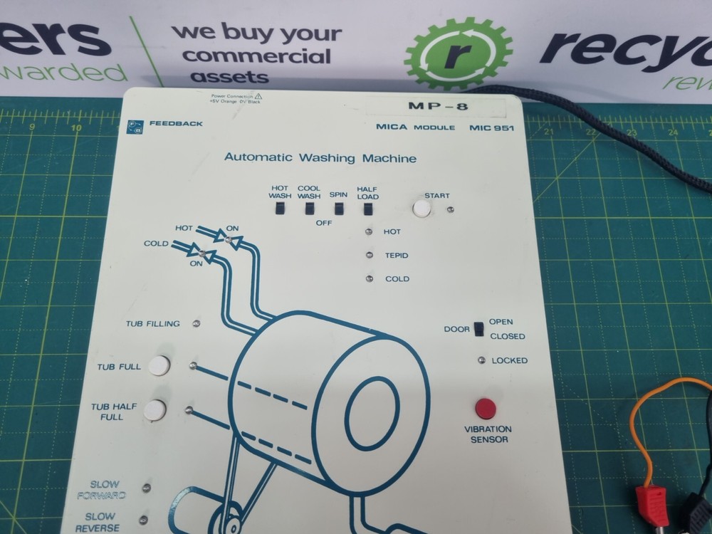 FEEDBACK EDUCATIONAL WASHING MACHINE TRAINING BOARD TINKERING PROJECT