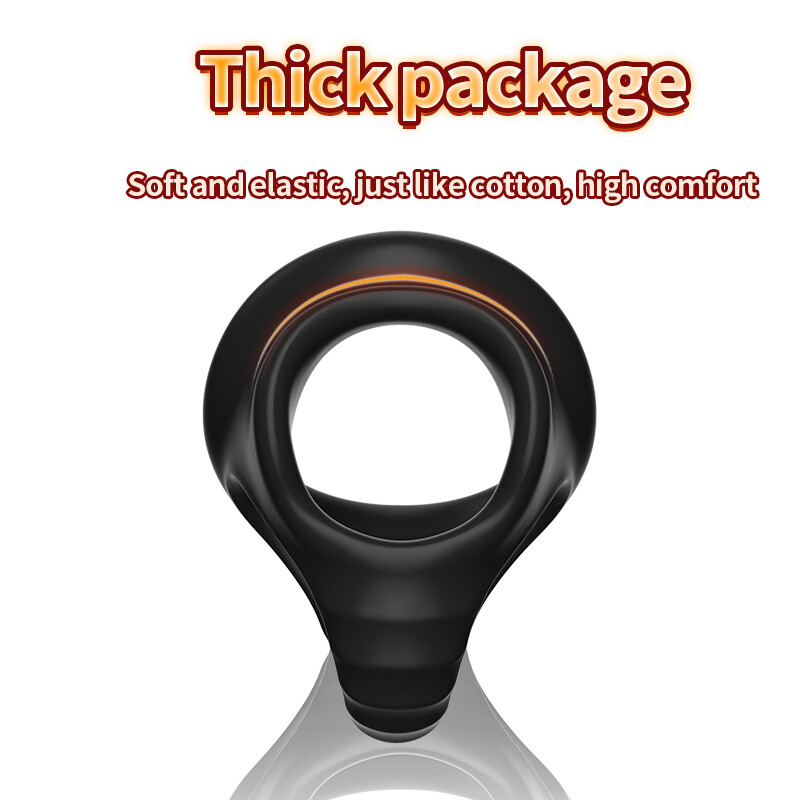 Reusable Penis-Enhancer-Extender-Ring Men Delayed Ejaculation Condom Chastity