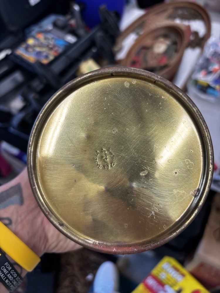 Vintage Brass Water Pitcher Made In England