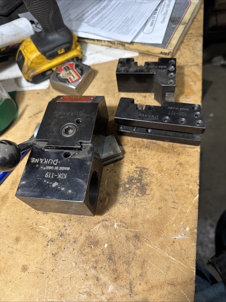 KDK Quick Change Toolpost with 3 Holders