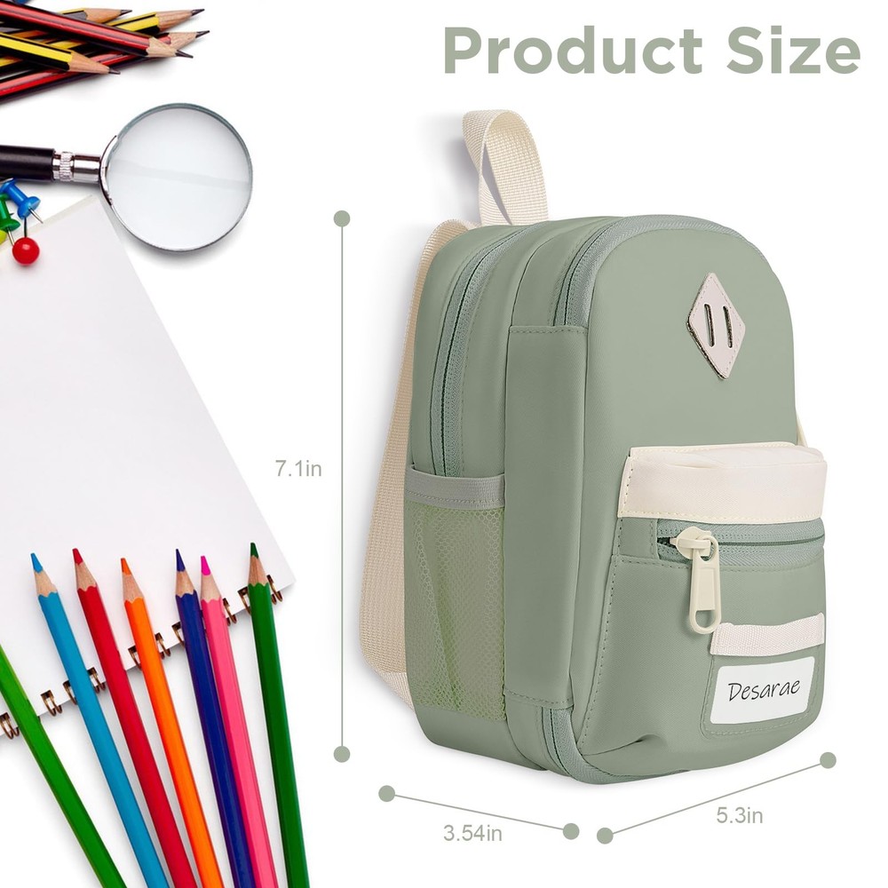 Large Capacity Pencil Case Mini Backpack Pencil Case Storage High Capacity Ba...