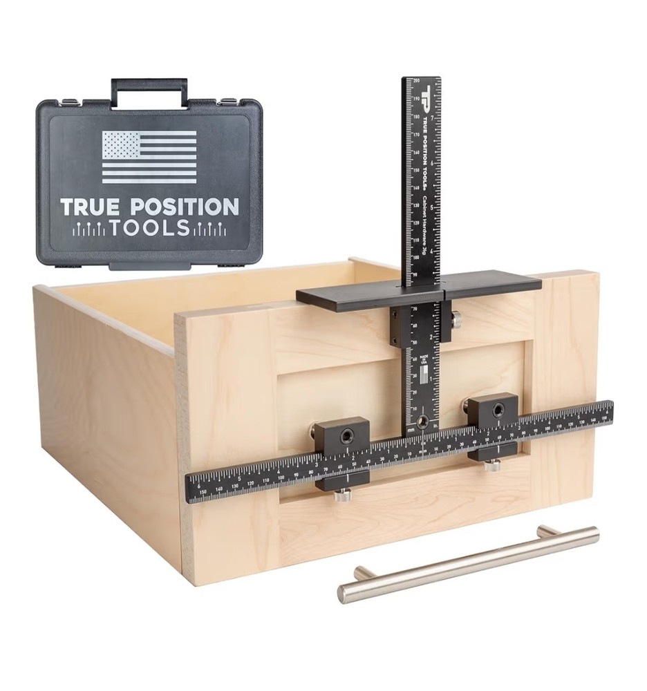 Cabinet Hardware Tool for Knobs and Pulls  by True Position Tools