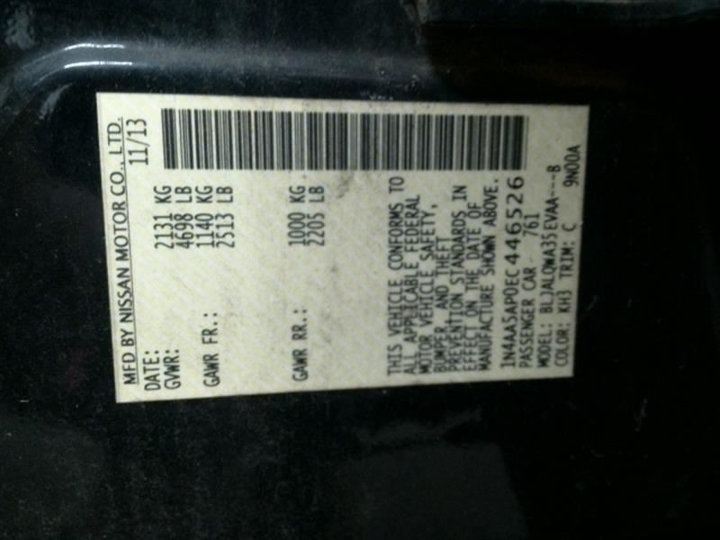 Engine ECM Electronic Control Module Automatic CVT Fits 14 MAXIMA 104694481