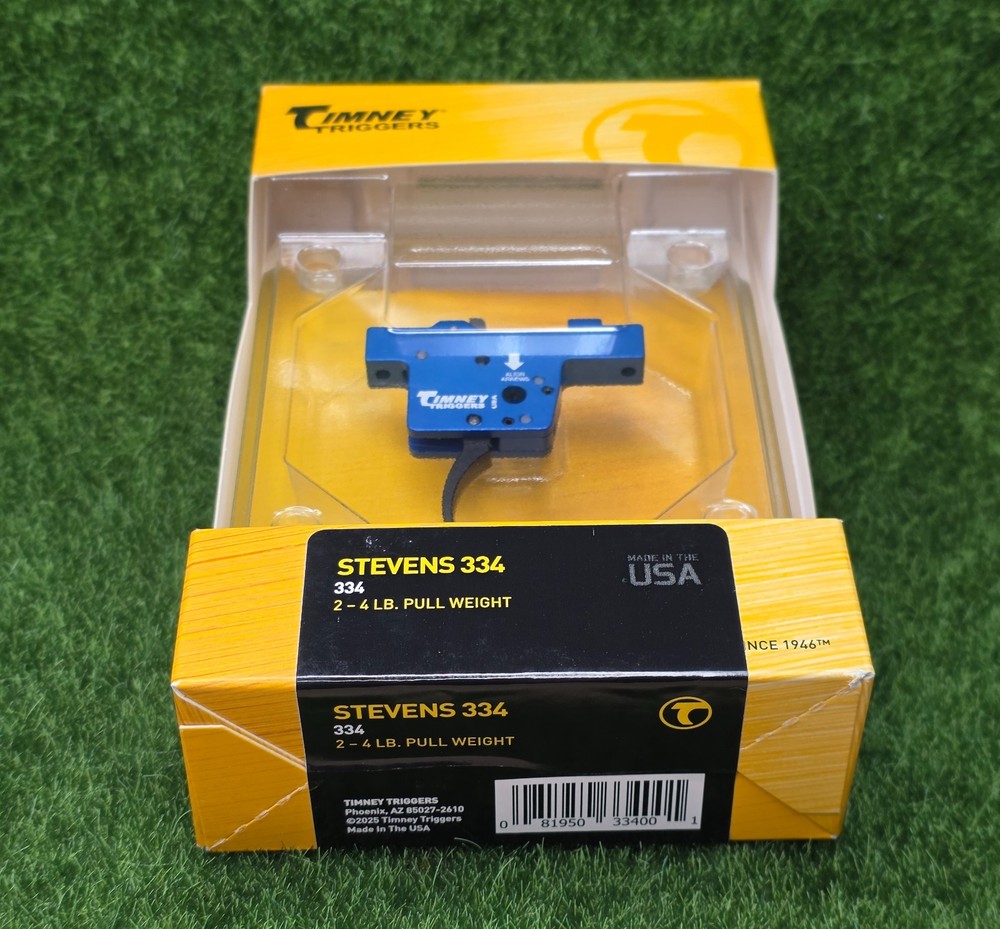 Timney Savage/Stevens Drop-In Adjustable Single Stage Curved Trigger - 334