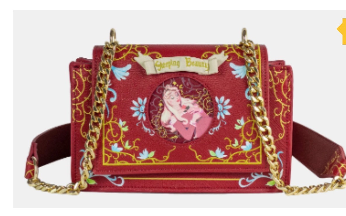 Rare Sleeping Beauty Baroque Crossbody Purse Brand New w/tags Danielle Nicole