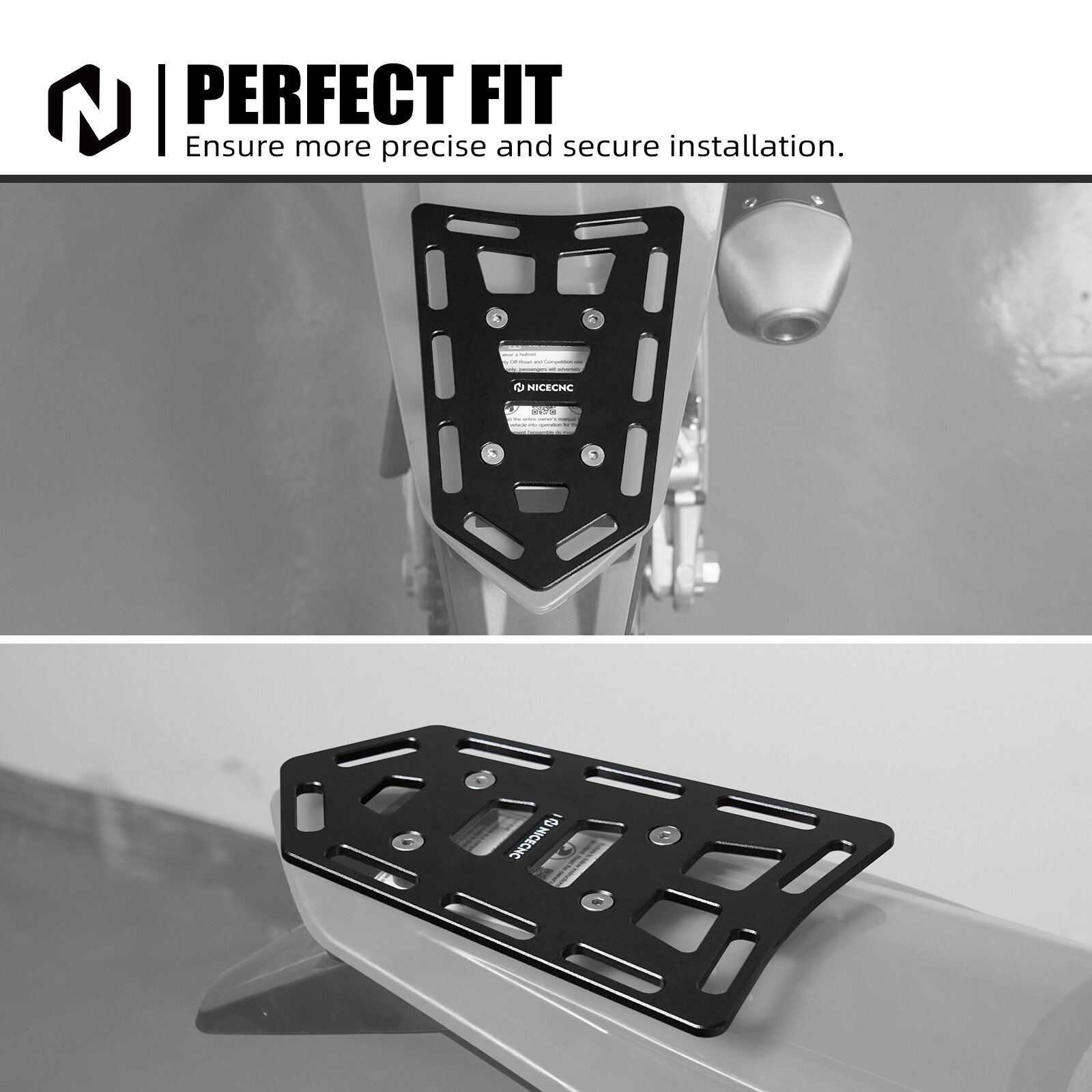 NICECNC Rear Tail Luggage Rack For KTM 125-530 SX/SX-F/EXC/EXC-F/XC/XC-F/XC-W