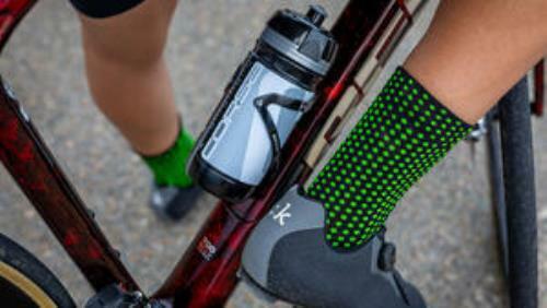 Sfera Medium Profile Socks - Blue - by Santini
