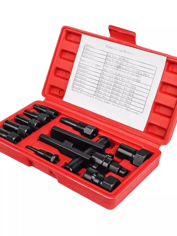 Two-claw motorcycle bearing removal tool - double-claw puller extractor