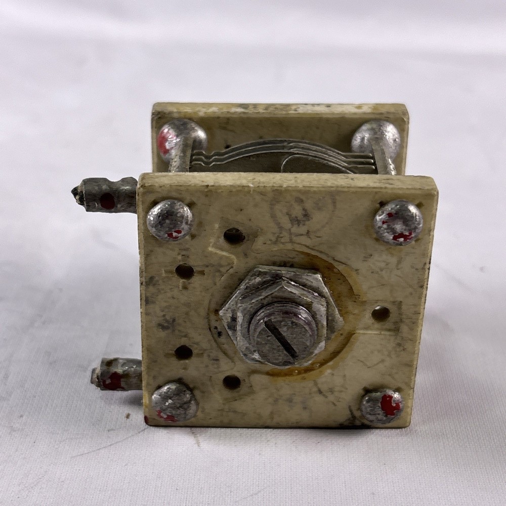 VTG Small Macor Air Variable Capacitor w 5/8" Shaft