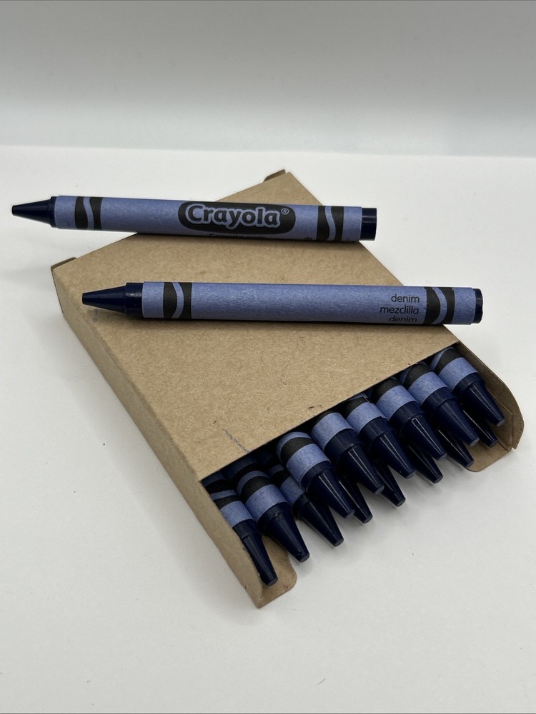 (16) Crayola Crayons (denim) BULK