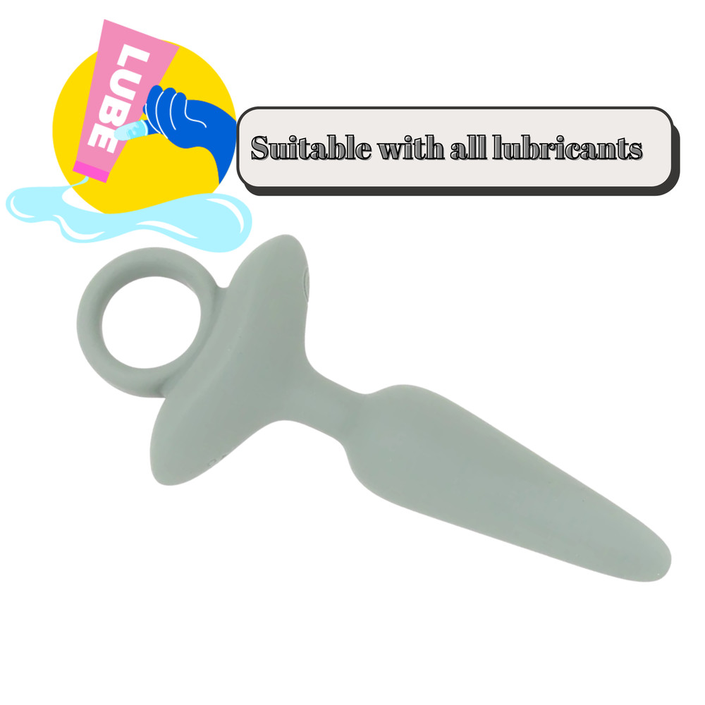 Vibrating Rechargeable Tapered Tip Butt Plug Multi-speed Simulator Backdoor Play
