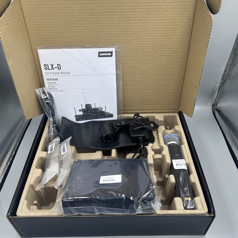 SLXD4 / Beta58A Handheld Wireless Vocal System w/ BETA58 Microphones Express