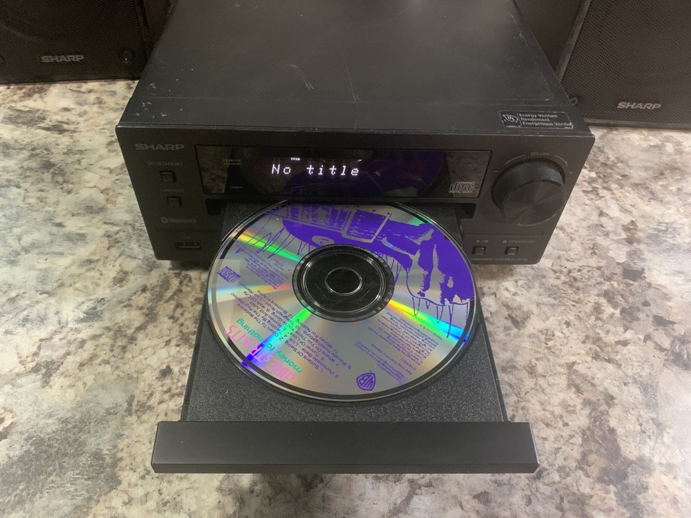 💥Sharp XL-HF102B Hi-Fi Bluetooth Component System CD Player Speakers