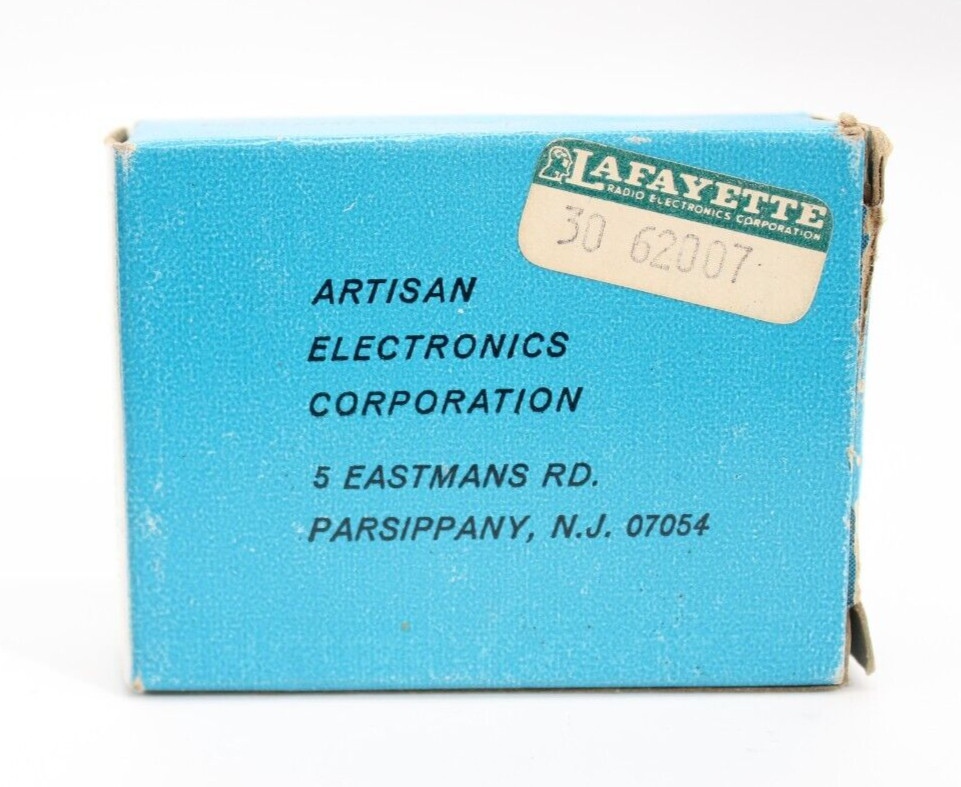 Artisan Time Capsule 24V-240V AC/DC 1/100 Sec.