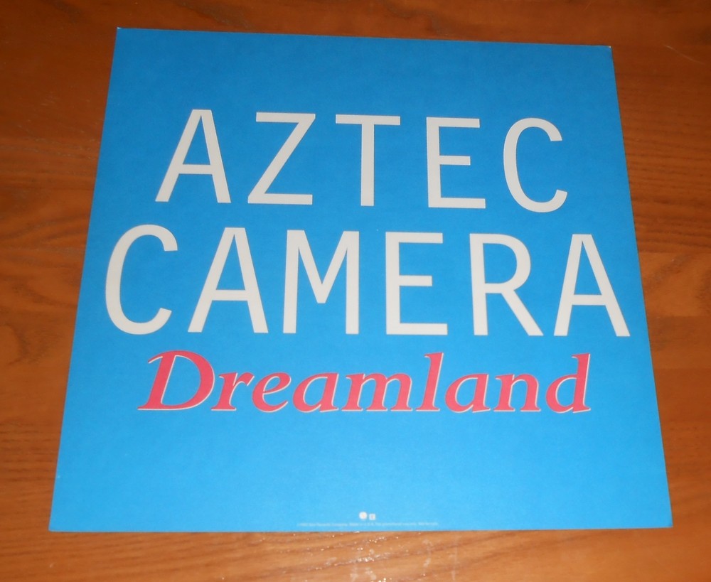 Aztec Camera Dreamland Poster 2-Sided Flat Square 1993 Promo 12x12