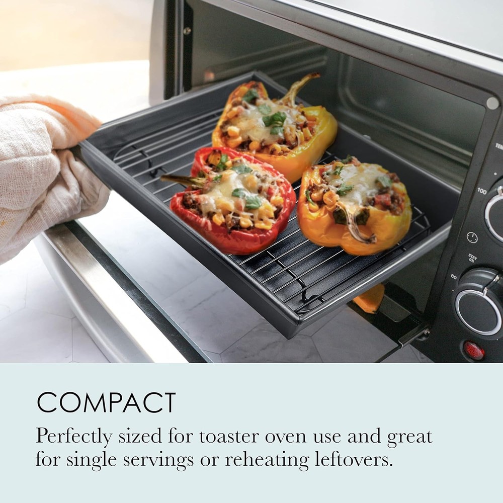 Compact Roasting Pan with Rack