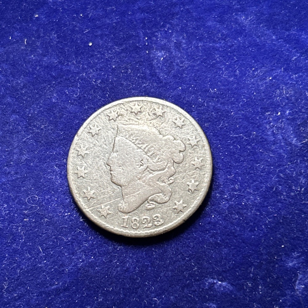 1823/2 LARGE CENT NICE DETAIL KEY DATE #QA2048
