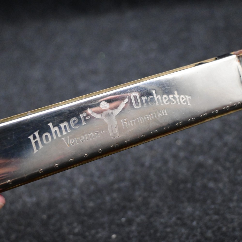 Harmonica a bocca Hohner orchester WITH BOX