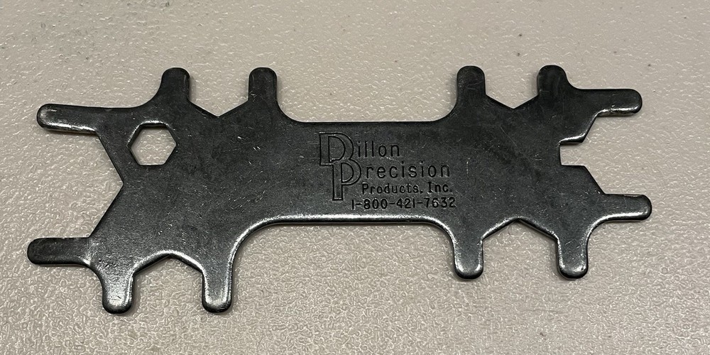 Dillon Precision Steel Multi Wrench Reloading Press Tool