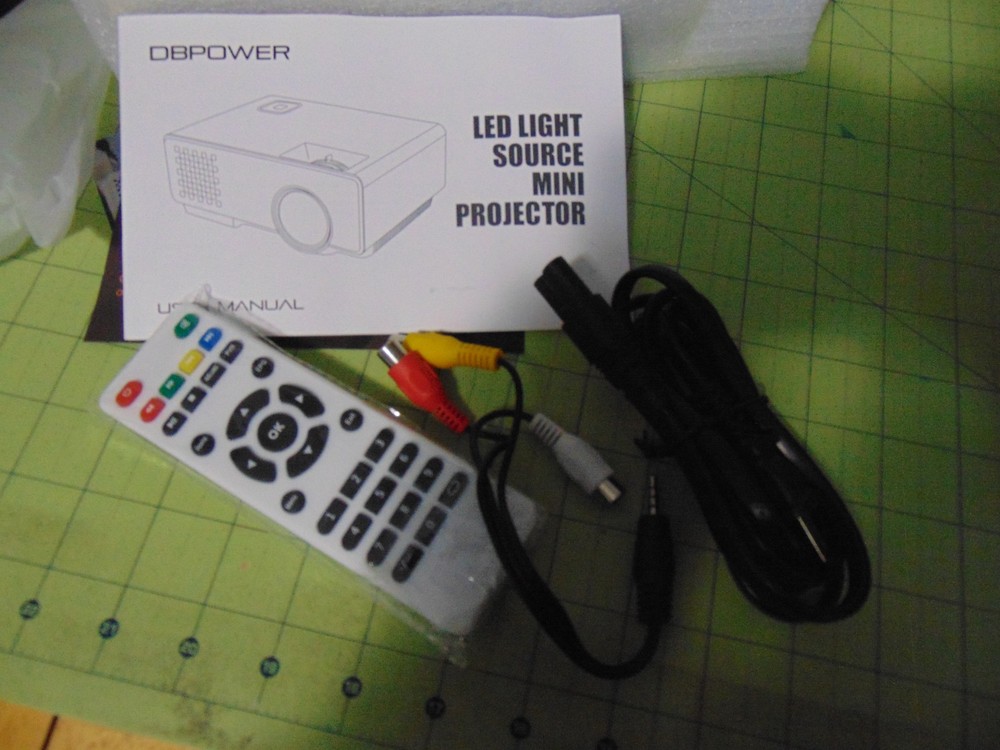 DBPOWER LED Light Source Smart Mini Projector Model T2