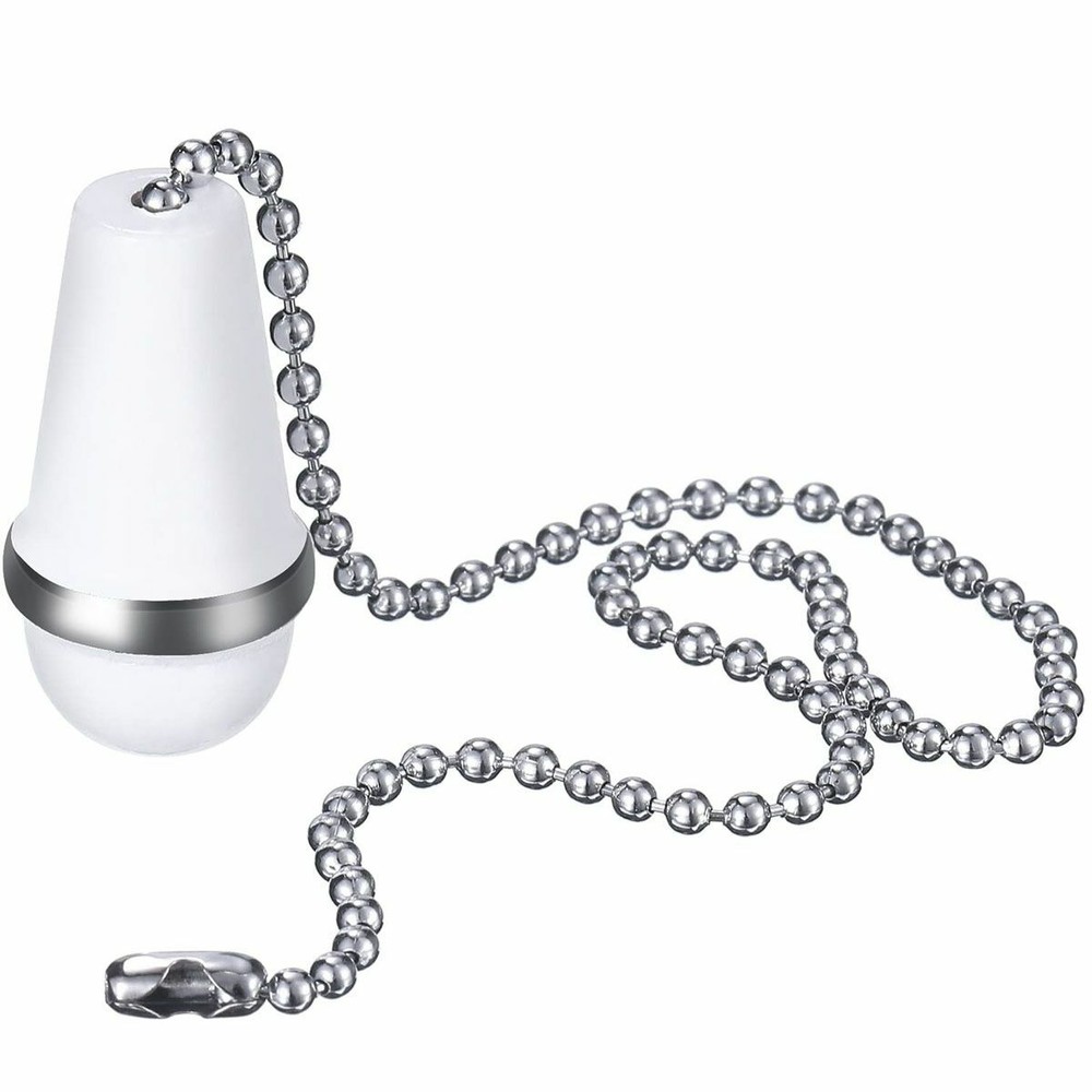 10Ft Ceiling Fan Pull Chain Beaded Extension Set Keychain Light Connectors Decor
