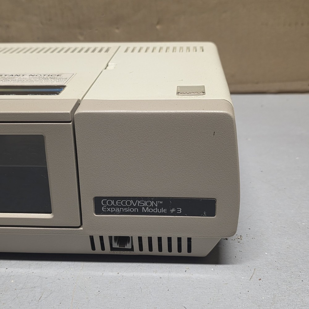 Coleco ADAM 2404CPU Computer System Memory Console Untested As-Is Rust