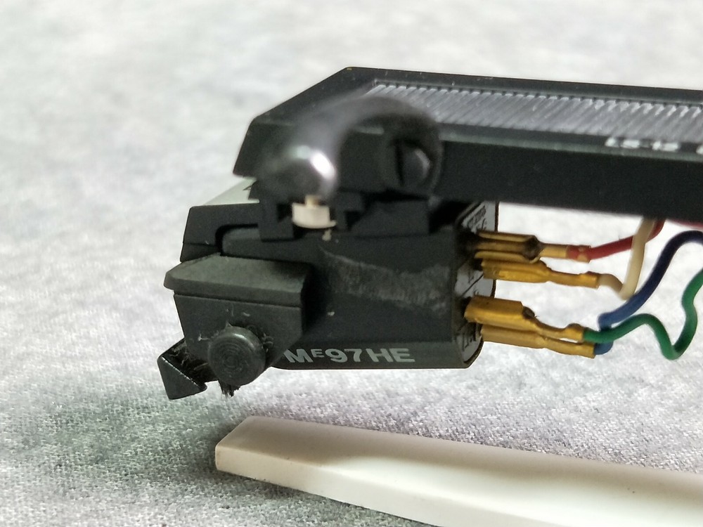 Shure Me97HE Encore Cartridge With LS-12 Headshell In Excellent Condition