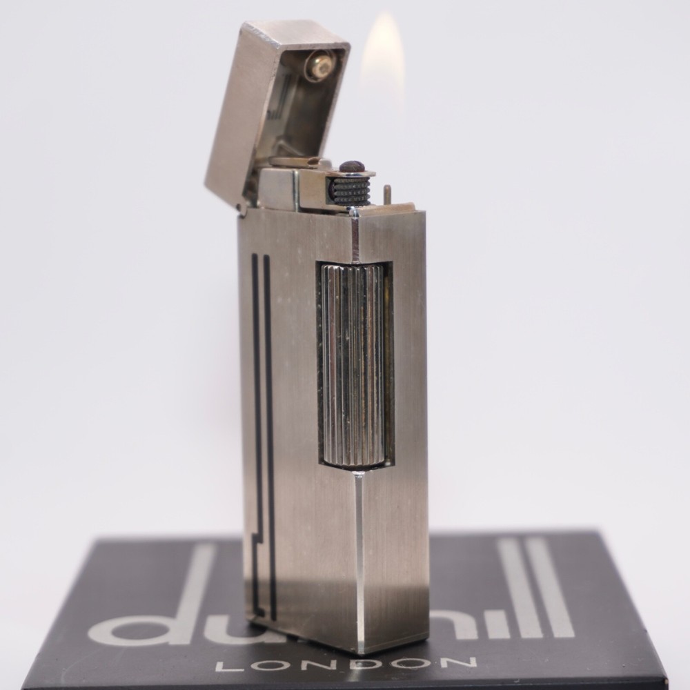 Limited edition item Dunhill lighter stainless d pattern_Ultrasonically cleaned