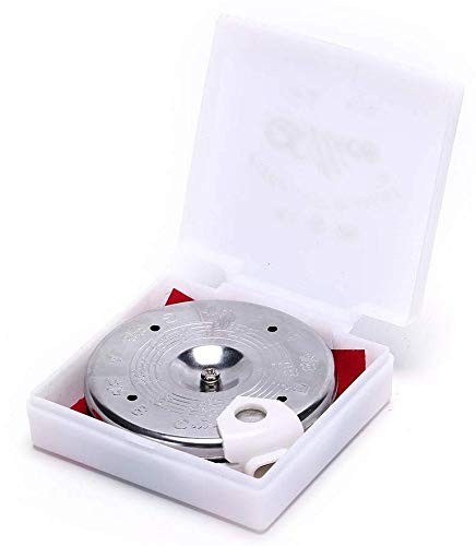Pitch Pipe Tuner A Precise 13 Note Chromatic C-C Scale From Chrome, Metallic