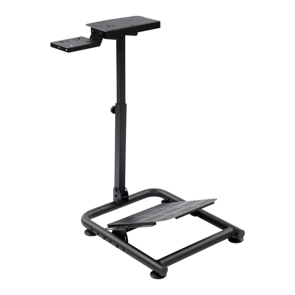 Foldable Racing Steering Wheel Stand Adjustable Height For Logitech Fanatec Moza