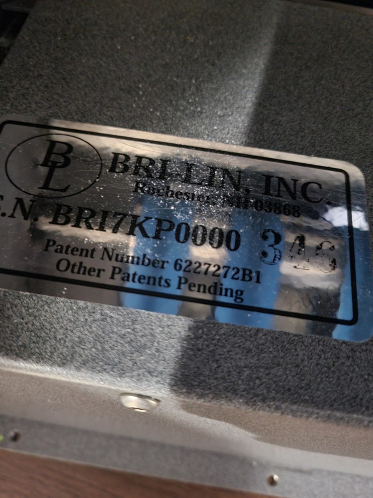 BRI-LIN Pressure Folder | Bottom Feed | 8,000/hr | Multiple Fold Patterns