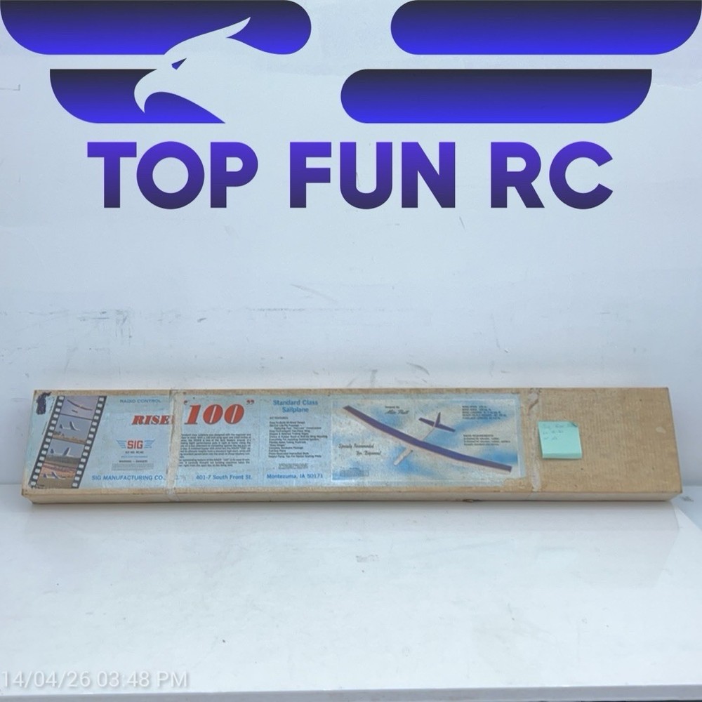 Sig Riser 100" balsa Rc Plane Kit 100" RC-62 kit