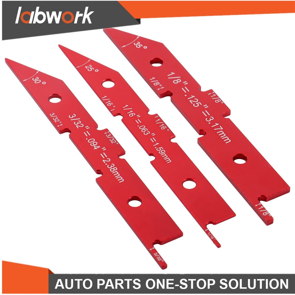 Labwork 14 Pcs Router Table Setup Bars Precision Aluminum Setup Blocks