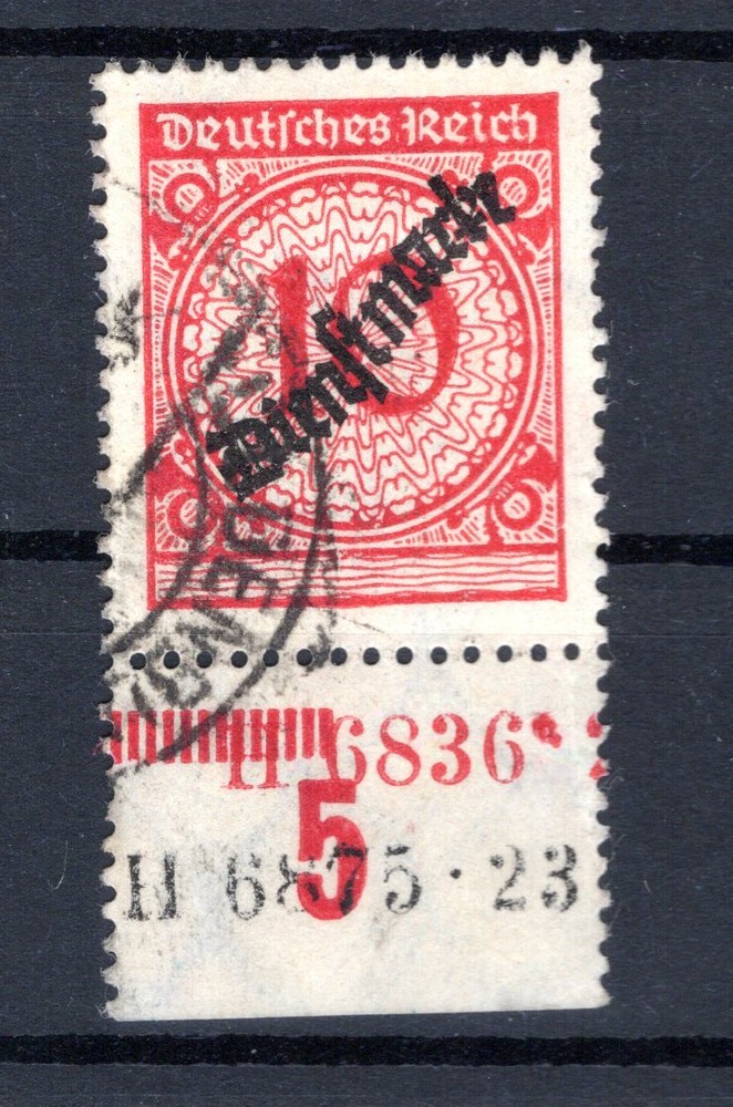 Dr - Service 101HAN With Partial Han Postmarked (BA5841