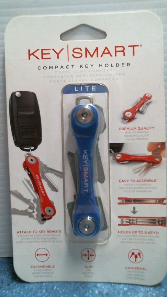 Key Smart Compact Key Holder BLUE   (00622)  FS