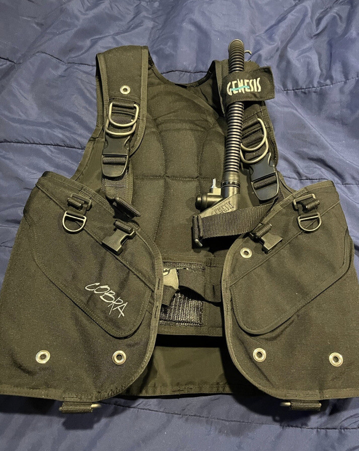 Set 4 Cobra Genesis BLACK BCD size large