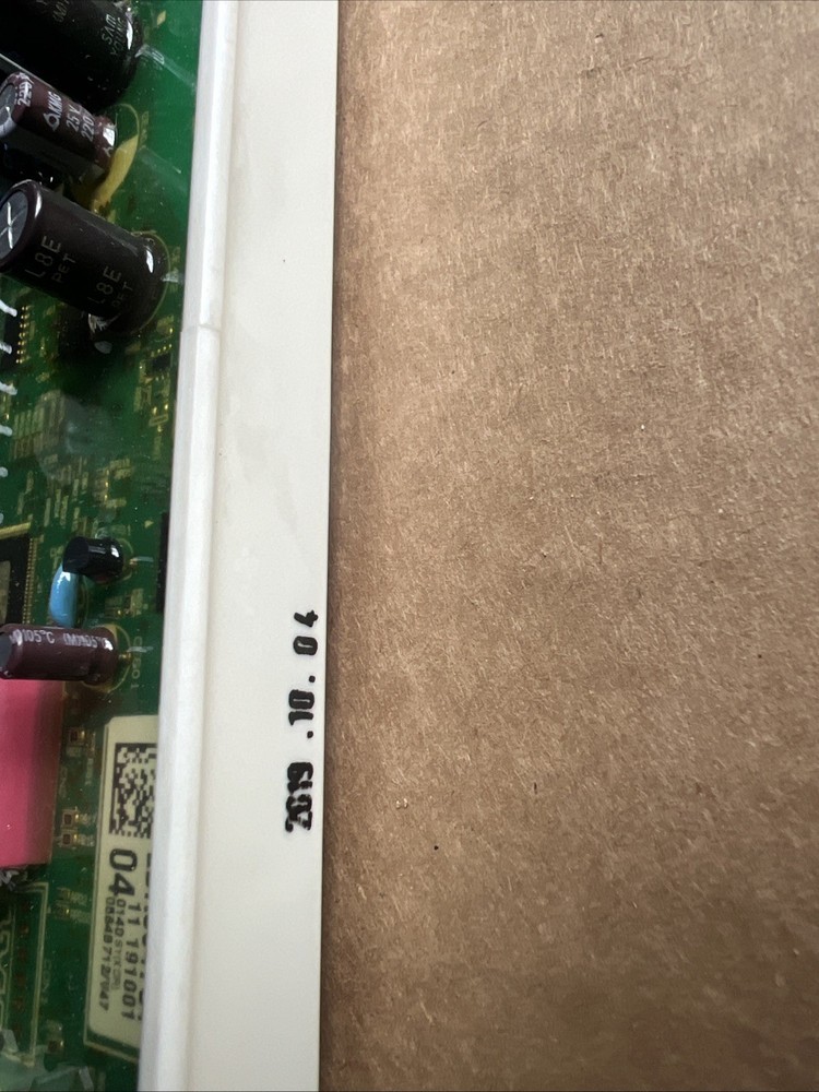 LG Dishwasher Control Board Part # EBR79609805