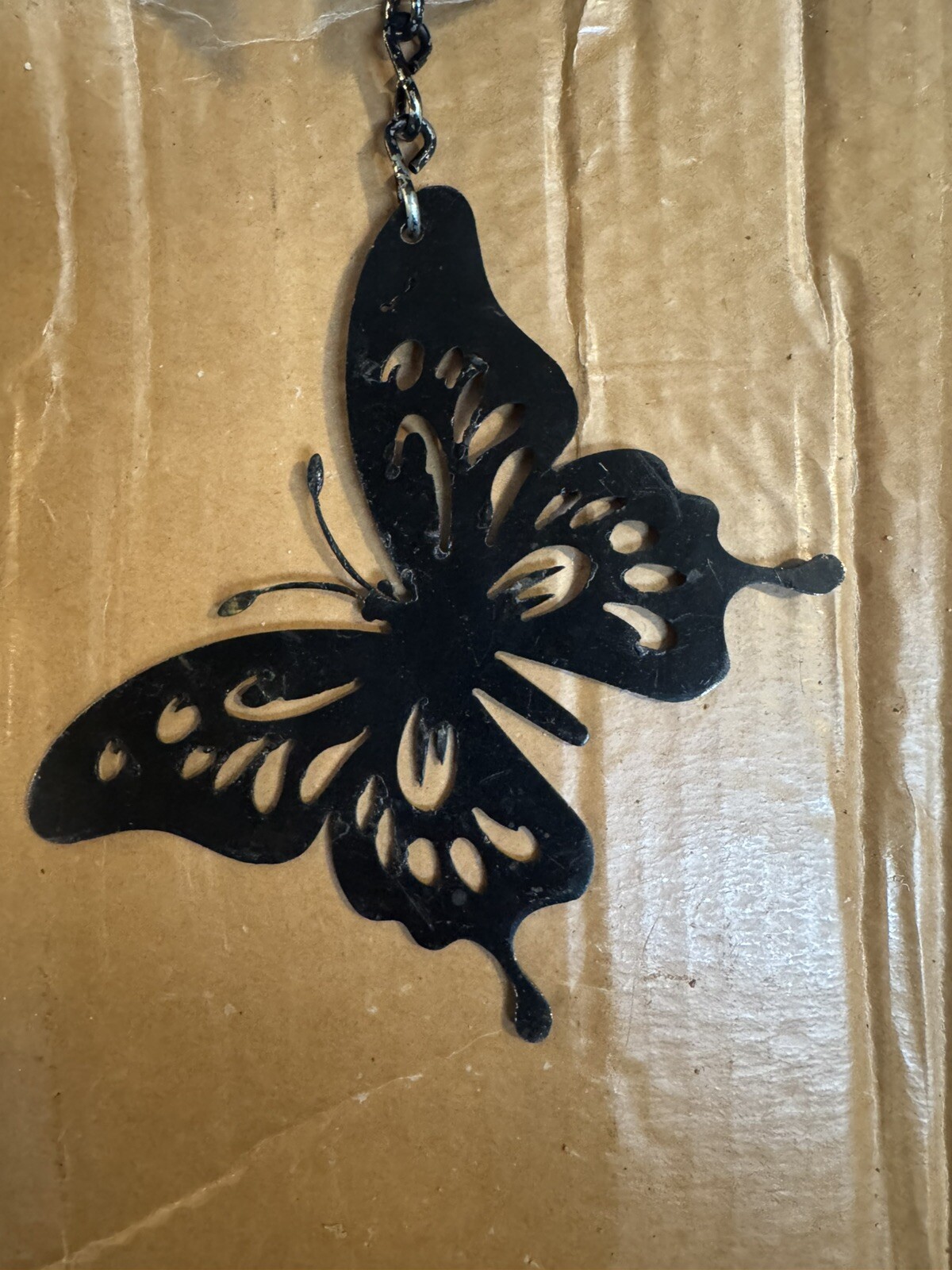 Large Handmade Joe Coniff North Country Style Triangle Wind Chime Bell W/ Option