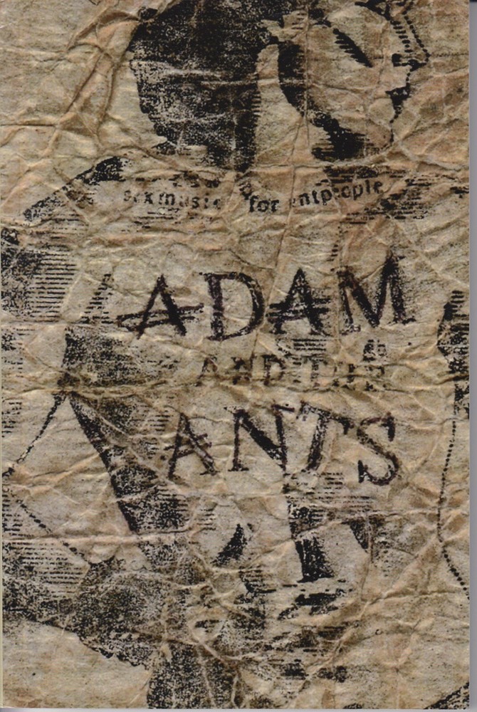 Adam & Ants Sexmusic For Antpeople Mick Mercer OOP RARE Early Live Photos Book