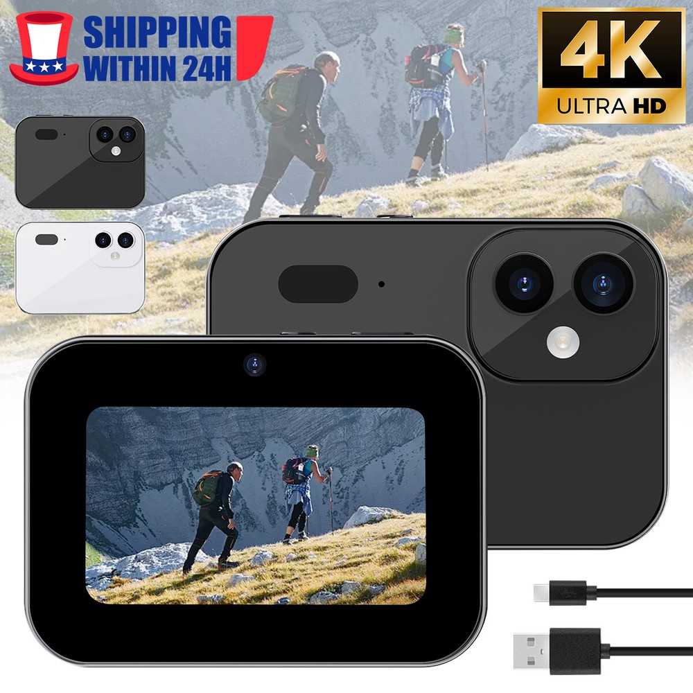 3" Touch Panel 4K CCD Digital Camera 64MP Digital Video Camera IR Night Vision^^