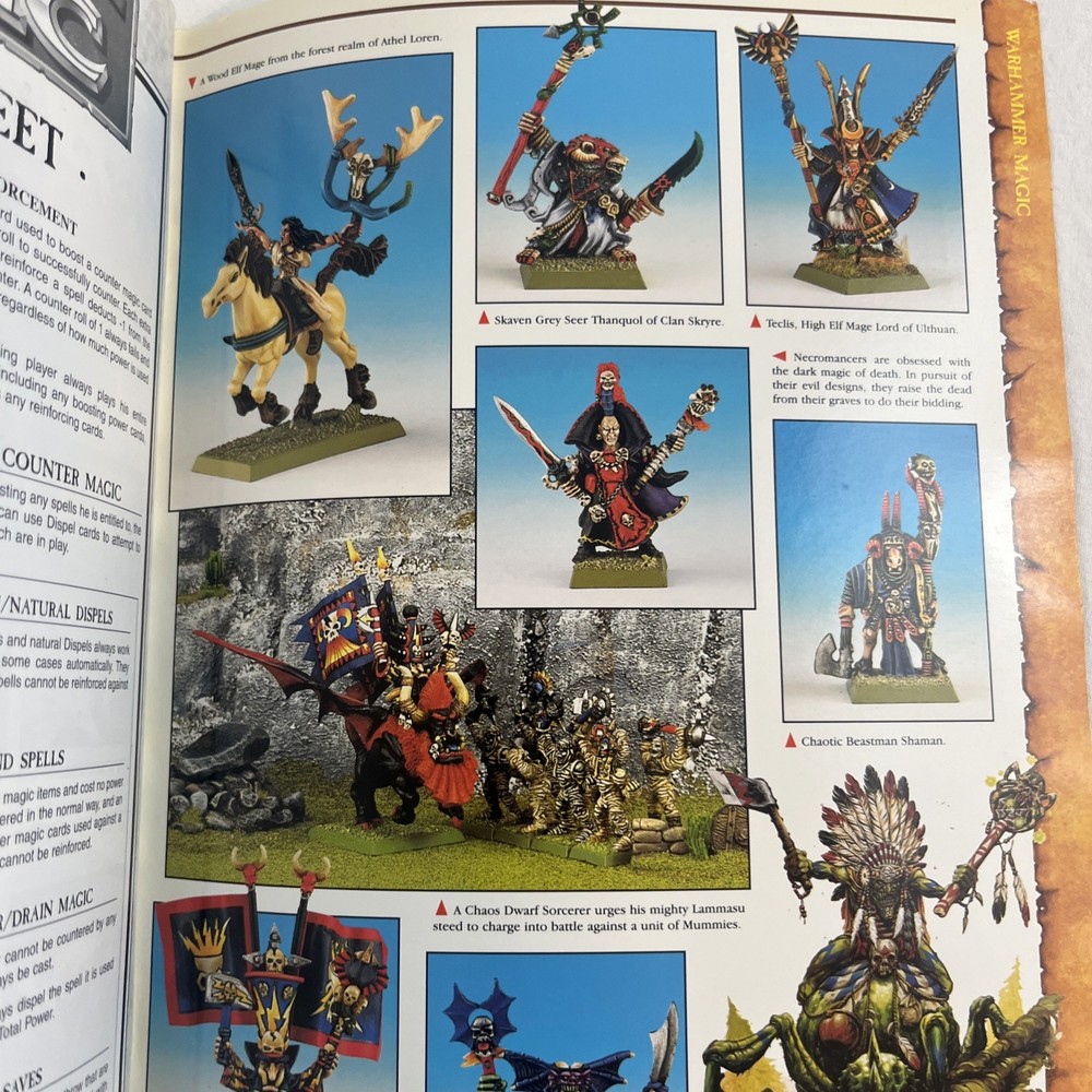Warhammer 1997 Magic Supplement Rule Book Games Workshop Second 2nd Edition Vtg